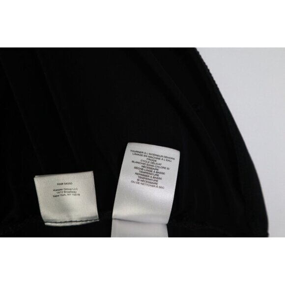 Nine West Women's Black Sleeveless Saleha Rached V-Neck Top Size Medium - Picture 9 of 13